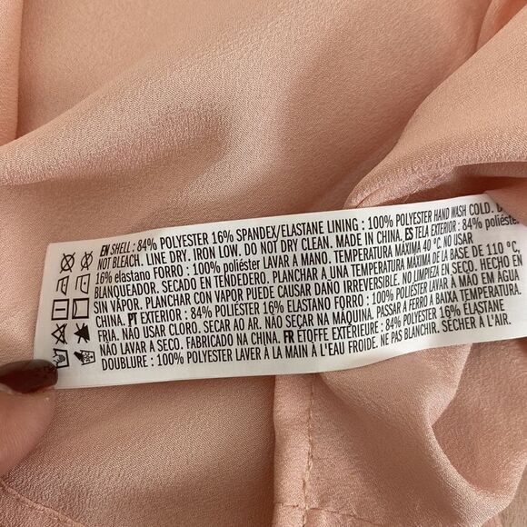 NWT Forever 21 Pink Satin Slip Dress size 2X - Picture 11 of 11